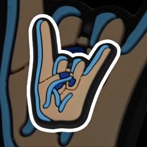 Rock and Roll Croc Jibbitz